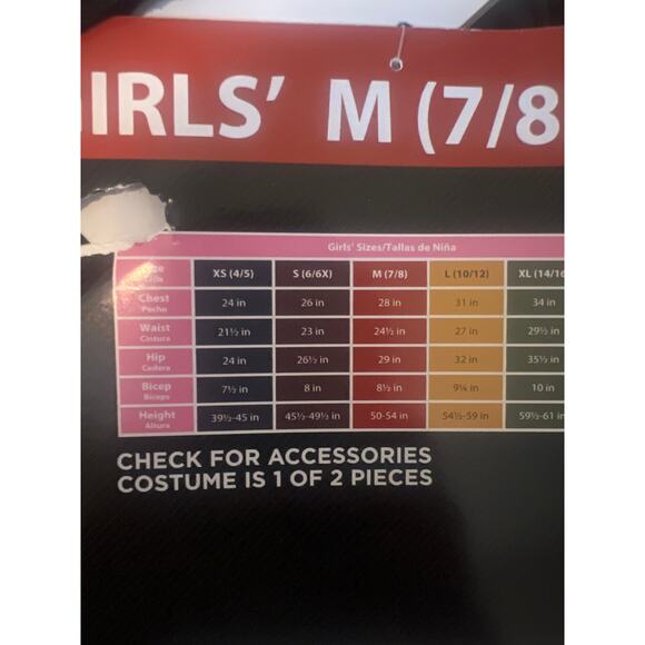 Soulless Reaper black hooded gown Girl's scary Halloween Costume Size girls 7/8 - Picture 3 of 4